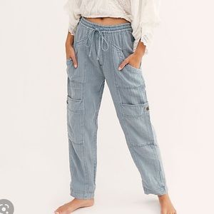 Free People Linen Pants
